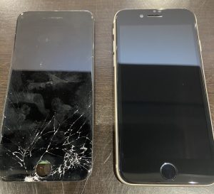 SE2 画面が割れてタッチとホームボタンが使えない | iPhone修理静岡